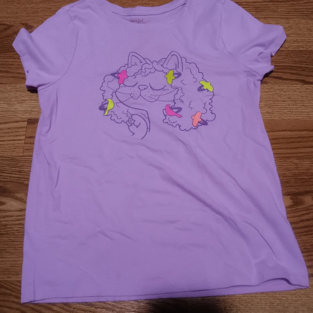 Purple and Pink Kids Pajamas Set